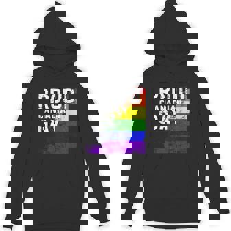 Canadian Gay Canada LGBTQ Lesbian Queer Homosexual Pride Unisex Hoodie - Monsterry