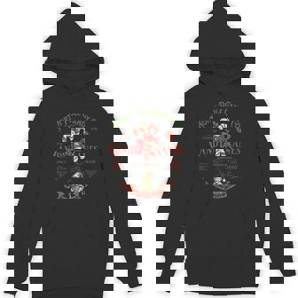 Candy Cane Christmas Vintage Christmas North Pole Candy Unisex Hoodie - Monsterry