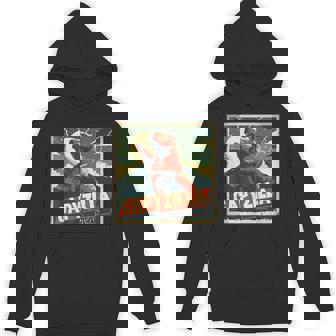 Capybara Capybara Rodent Capyzilla Hoodie - Thegiftio
