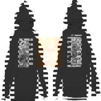 Capybara Samurai Graphic Japanese Warrior Anime Hoodie - Monsterry