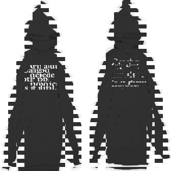 Caring About Other People Is Not Political Saying Hoodie - Monsterry