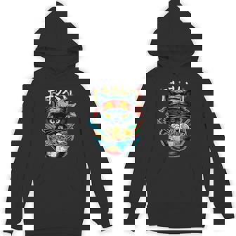 Cat Ramen Noodle Japanese Anime Kawaii Cats Hoodie - Monsterry