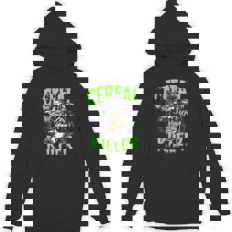 Cereal Killer True Crime Lover Grim Reaper Halloween Unisex Hoodie - Monsterry