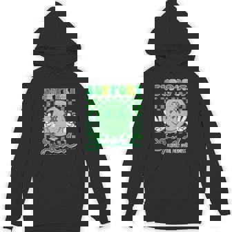 Cerebral Palsy Cp Awareness Smile Face Support Crew Squad Hoodie - Thegiftio UK