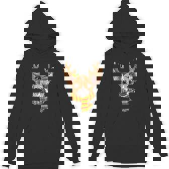 Chihuahua Christmas Reindeer Antlers Dog Xmas Unisex Hoodie - Monsterry