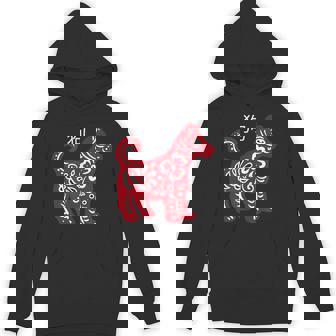 Chinese New Year Dog Zodiac Chinese Traditional Hanzi Unisex Hoodie - Monsterry