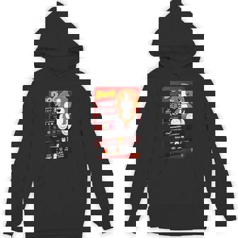 Chinese Zodiac Horoscope Animal Facts Card Year Of The Dog Unisex Hoodie - Monsterry