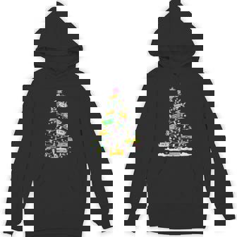 Christmas Lights RVs Christmas Tree Star Ornament Decoration Unisex Hoodie - Monsterry
