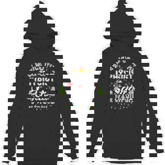 Christmas Be Nice To The Physicist Santa Is Watching Xmas Unisex Hoodie - Monsterry