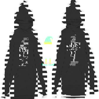 Christmas Nurse Elf Holiday Party Work RN NP Tank Top Unisex Hoodie - Monsterry