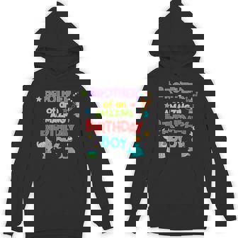 Circus Birthday Brother Of An Amazing Birthday Boy Unisex Hoodie - Monsterry