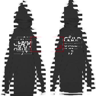 Clean Up On Aisle 47 Impeach 47 Anti Trump 86 47 8647 Hoodie - Monsterry
