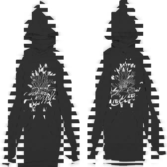 Cleveland Native American Feather Game Indian Football Skull Unisex Hoodie - Monsterry