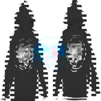 Climbing Couple Goals Love Mountain Climber Heart Unisex Hoodie - Monsterry