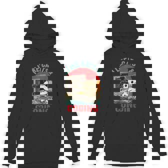 Coder Programmer Cat Lover Cat Dad I Like Cats & Coding Hoodie - Monsterry