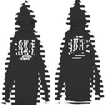 College Style Santa Fe New Mexico Souvenir Unisex Hoodie - Monsterry
