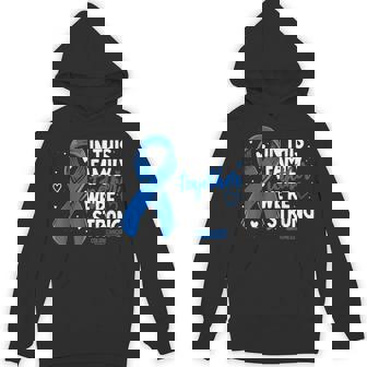 Colorectal Cancer Support Family Colon Cancer Awareness Hoodie - Seseable