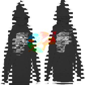 Colorful Paint Palette And Brushes Art Unisex Hoodie - Monsterry