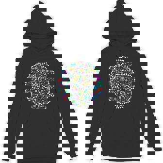 Colorful Polka Dot Basketball International Dot Day Unisex Hoodie - Monsterry
