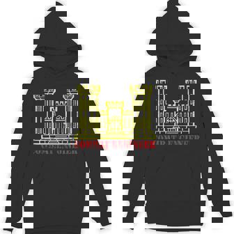 Combat Engineer Veteran Shirt For Men Military Patriotic Unisex Hoodie - Monsterry