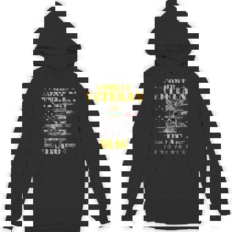 Combat Veteran Iraq Proud Army Family Veterans Day Unisex Hoodie - Monsterry