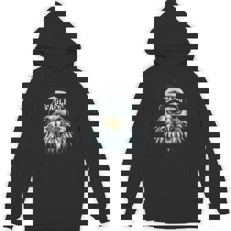 Cool Face Eagle Vintage Eagles Flying Bird Unisex Hoodie - Monsterry