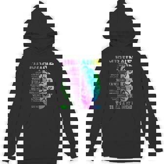 Cool Migraine Memory Less Hallucinations Unisex Hoodie - Monsterry