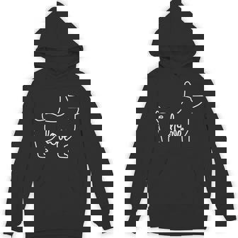Corgi Dog Puppy Animal Love Art Sketch Unisex Hoodie - Monsterry