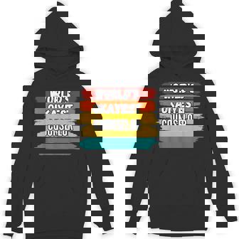 Counselor World's Okayest Counselor Unisex Hoodie - Monsterry