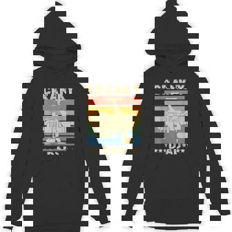 Cranky Dad Fishing Reel Humor Father Fisherman Retro Unisex Hoodie - Monsterry
