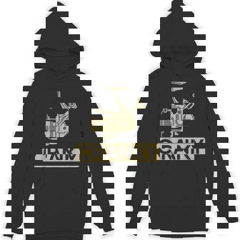 Cranky Fishing Vintage Fisherman Fathers Day Fish Dad Cranky Hoodie | Seseable UK