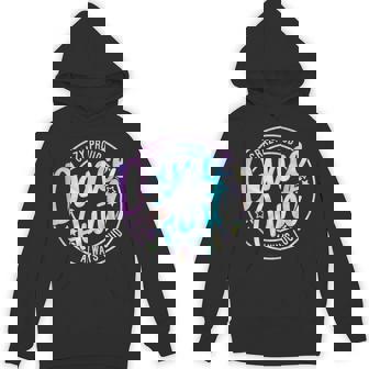 Crazy Proud Tie Dye Dance Aunt Dancing Dancer Auntie Life Unisex Hoodie - Monsterry