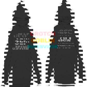 Crotch Goblin Supervisor Retro Apparel Unisex Hoodie - Monsterry