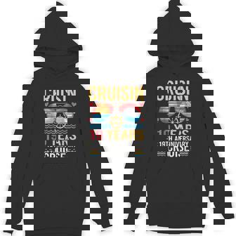 Cruisin Through 19 Years 19Th Wedding Anniversary Couples Hoodie | Mazezy