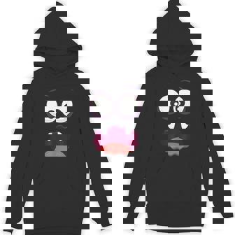 Cute Face Monster Head Ghost Cartoon Halloween Idea Unisex Hoodie - Monsterry