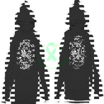 Cute Green Ribbon Support Squad Duchenne Muscular Dystrophy Unisex Hoodie - Monsterry