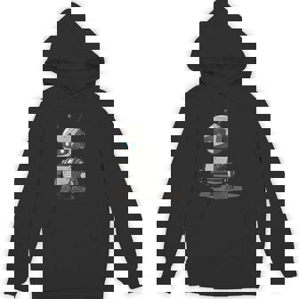 Cute Robotic For Mechanic And AI Lovers Unisex Hoodie - Monsterry