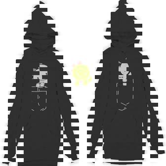 Cute T-Rex In Pocket Tyrannosaurus Rex Kawaii Dinosaur Lover Hoodie - Seseable