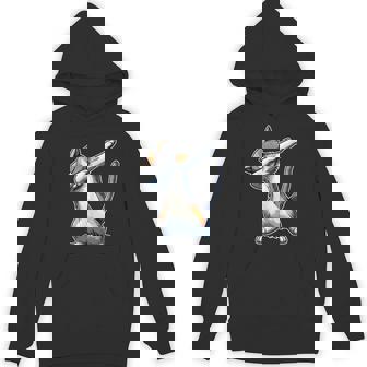 Dabbing Cat Meme Cool Dab Pose Dance Move Feline Lover Unisex Hoodie - Monsterry