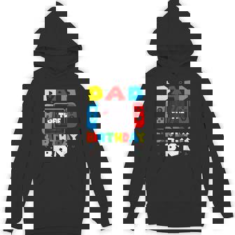 Dad Of The Birthday Boy Family Matching Birthday Gaming Hoodie - Thegiftio