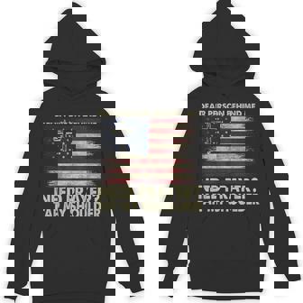 Dear Person Behind Me Need Prayer Tap My Shoulder Flag Unisex Hoodie - Monsterry