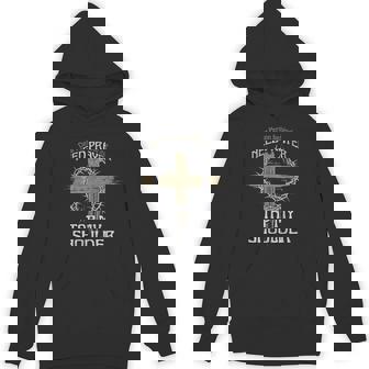 Dear Person Behind Me Tap My Shoulder If You Need Prayer Unisex Hoodie - Monsterry