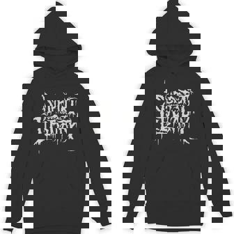 Death Gothic Print Support Your Local Library Style Lovers Hoodie - Thegiftio UK