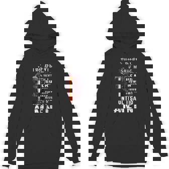 The Devil Saw Me With My Head Down And Thought He'd Won Mens Hoodie - Seseable