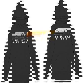 Diatom NV Vintage Evergreen Sunset Eighties Retro Unisex Hoodie - Monsterry