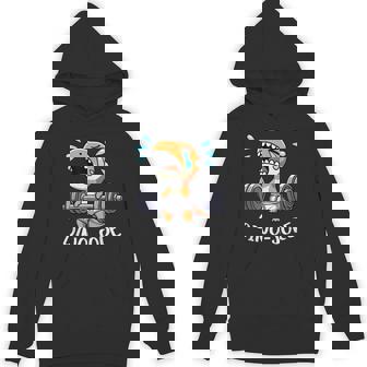 Dino Sore Gym Lifting Weights Fitness Workout Dino Saur Gym Hoodie - Thegiftio
