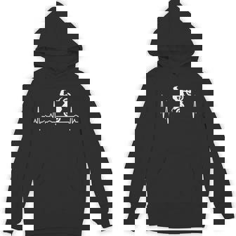 Dirt Bike Heartbeat EKG Motocross Race Riders Men Unisex Hoodie - Monsterry
