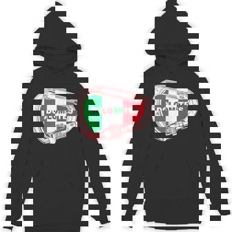 Dolomites Rock Climbing Carabiner Unisex Hoodie - Monsterry