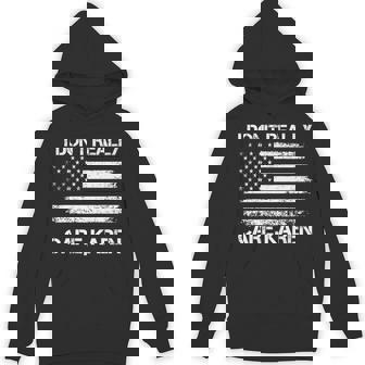 I Don't Really Care Karen Margaret Vice President Hoodie | Mazezy