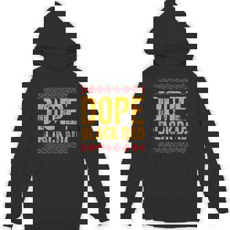 Dope Dad Shirt African American Black History Unisex Hoodie - Monsterry